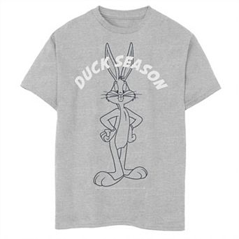 Boys 8-20 Looney Tunes Bugs Bunny Duck Season Graphic Tee