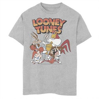 Boys 6-20 Looney Tunes Group Shot Basketball Champs Graphic Tee