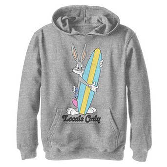 Boys 8-20 Looney Tunes Bug Bunny Locals Only Graphic Fleece Hoodie