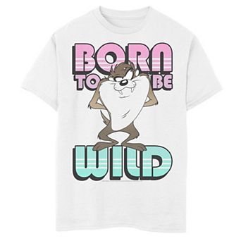 Boys 6-20 Looney Tunes Taz Born To Be Wild Graphic Tee