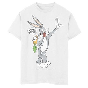 Boys 8-20 Looney Tunes Bugs Bunny What's Up Doc Portrait Graphic Tee