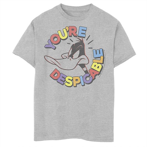 Boys 8-20 Looney Tunes Daffy Duck You're Despicable Graphic Tee