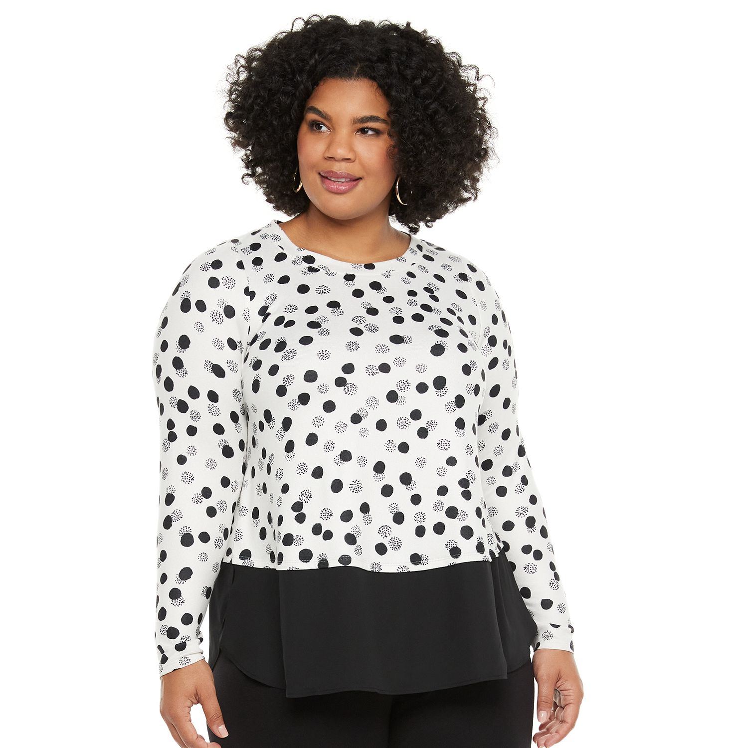 kohls plus size holiday tops