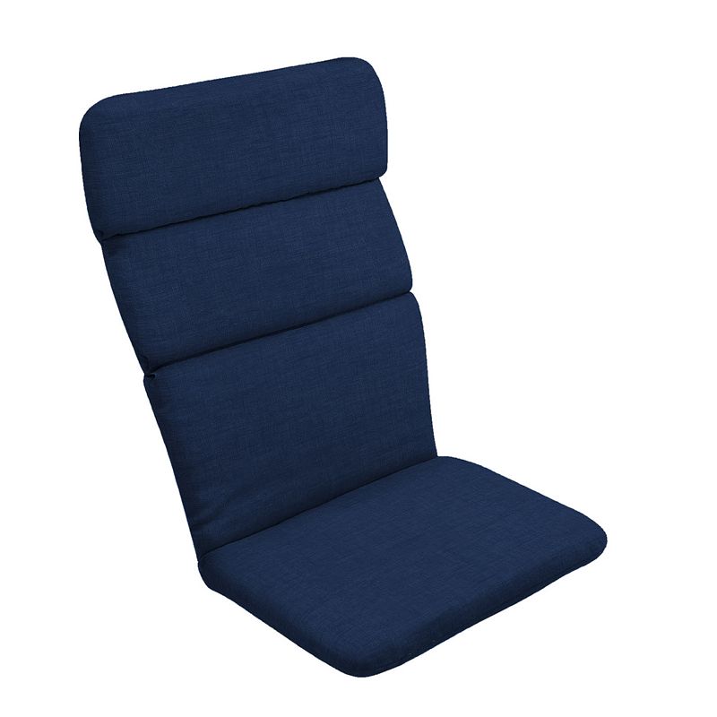 Arden Selections Texture Outdoor Adirondack Chair Cushion, Blue