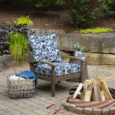 Arden Selections 2-pack Outdoor Deep Seat Cushion Set