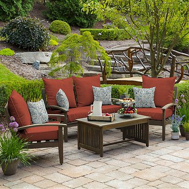 Arden Selections Woven 2-pack Outdoor Throw Pillow Set