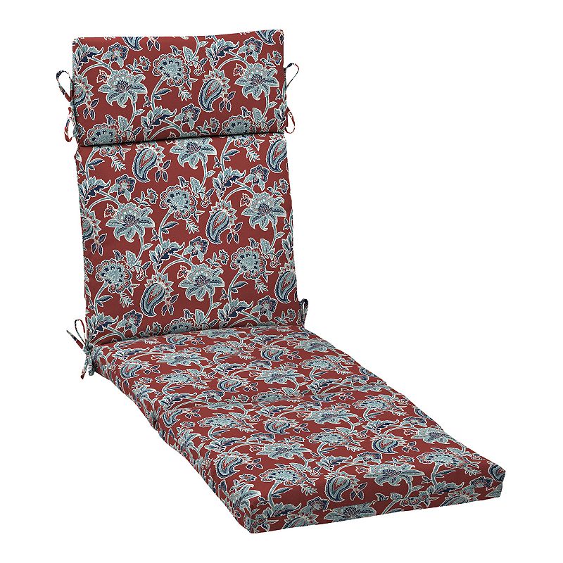 Arden Selections Outdoor Chaise Cushion, Red, 72X21