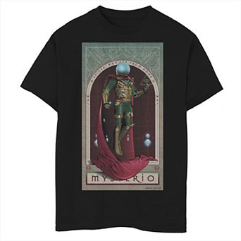 Boys 8-20 Marvel Spider Man Far From Home Myserio Poster Graphic Tee