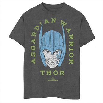 Boys 8-20 Marvel Thor Ragnarok Asgardian Warrior Vintage Neon Graphic Tee