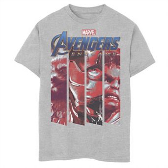 Boys 8-20 Marvel Avengers Endgame Red Tint Panels Graphic Tee