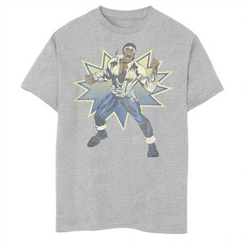 Boys 8-20 Marvel Heroes for Hire Power Man Graphic Tee