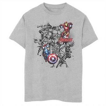 Boys 8-20 Marvel Avengers Collage Graphic Tee