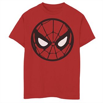 Boys 8-20 Marvel Spider-Man Circle Mask Graphic Tee