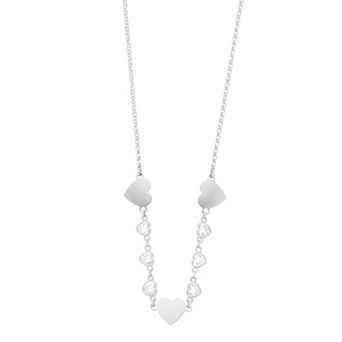 Sterling Silver Heart Necklace