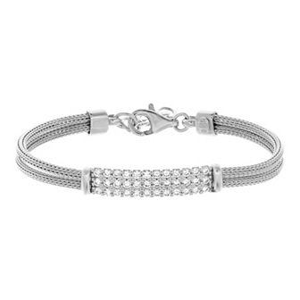 Sterling Silver Mesh Bracelet