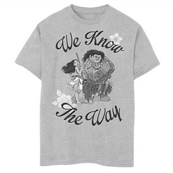 Disney's Moana Boys 8-20 Know the Way Graphic Tee