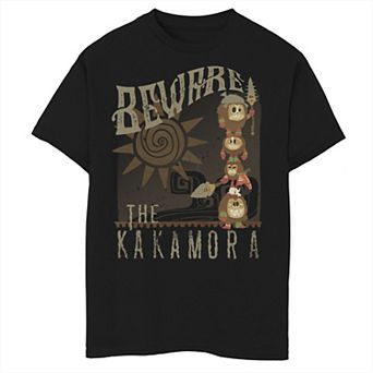 Disney's Moana Boys 8-20 Beware of the Kakamora Graphic Tee