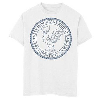 Disney's Moana Boys 8-20 Heihei Very Important Rooster Graphic Tee