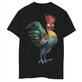 Disney's Moana Boys 8-20 Hei Hei Left Chest Portrait Graphic Tee