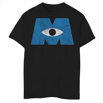 Disney / Pixar's Monsters, Inc. Boys 6-20 Eye Logo Graphic Tee