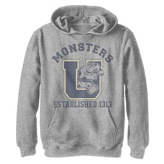 Disney / Pixar's Monsters University Boys 8-20 Logo Sulley Graphic Fleece Hoodie