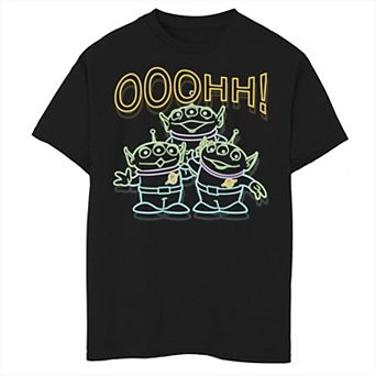 Disney / Pixar's Toy Story Boys 6-20 Neon Aliens Ooohh Graphic Tee