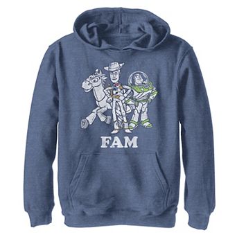 Disney / Pixar's Toy Story Boys 8-20 Buzz and Woody Family Graphic Fleece Hoodie