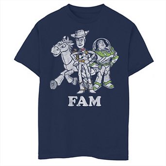 Disney / Pixar's Toy Story Boys 8-20 Buzz and Woody Family Graphic Tee