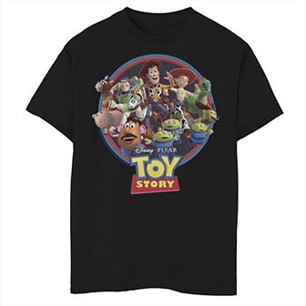 Disney / Pixar's Toy Story Boys 8-20 Woody Jessie Buzz And The Gang Graphic Tee