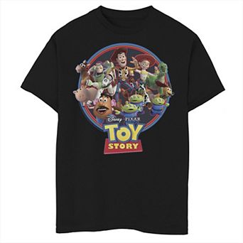 Disney / Pixar's Toy Story Boys 8-20 Woody Jessie Buzz And The Gang Graphic Tee