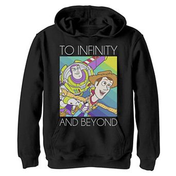 Disney / Pixar's Toy Story 4 Boys 8-20 Buzz & Woody To Infinity and Beyond Graphic Fleece Hoodie