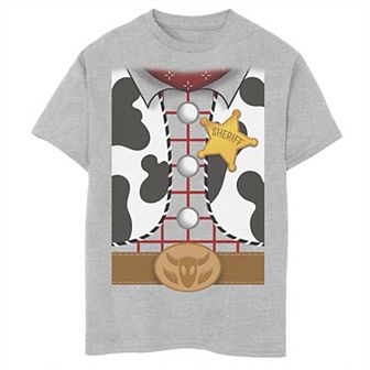 Disney / Pixar's Toy Story Boys 8-20 Woody Shirt Costume Graphic Tee