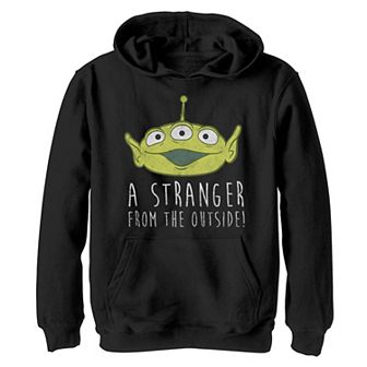 Disney / Pixar's Toy Story Boys 8-20 Aliens Stranger Outside Graphic Fleece Hoodie