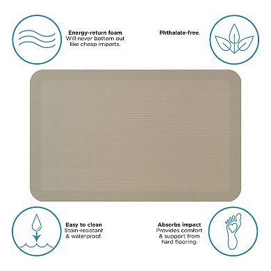 GelPro Herringbone Designer Comfort Kitchen Mat