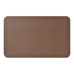 GelPro Elite Comfort Kitchen Floor Mat Linen 20 in. x 72 in. Truffle