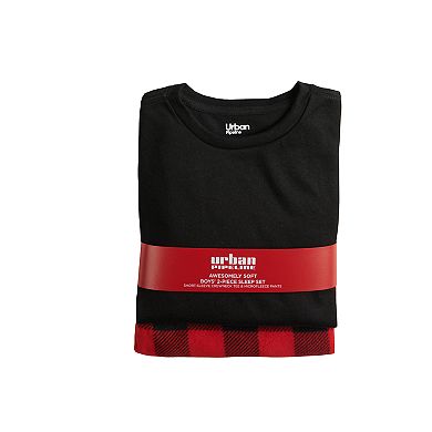 Boys 4-20 Urban Pipeline™ Tee & Bottoms Pajama Set in Regular & Husky