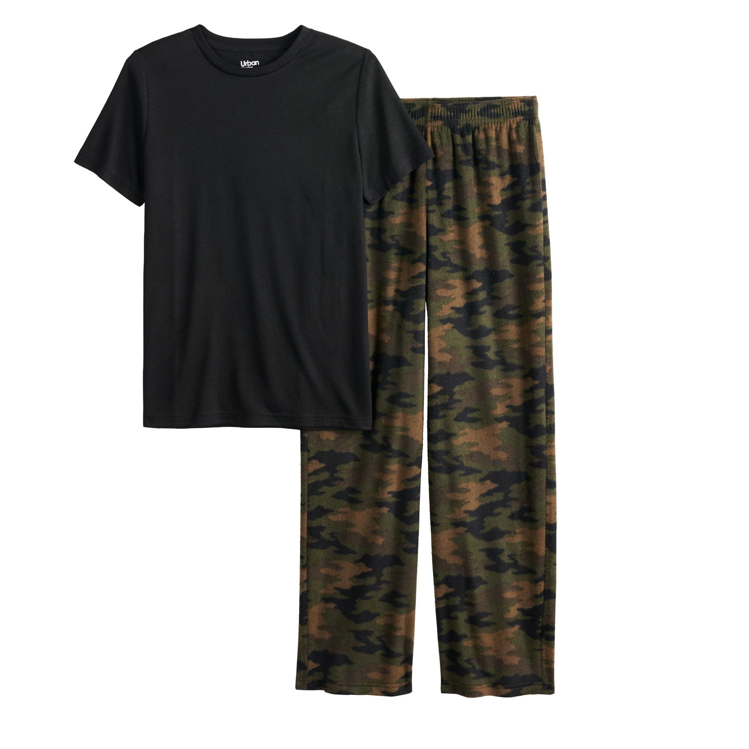 boys husky camo pants