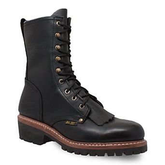 AdTec Fireman Men's Water Resistant Logger Work Boots