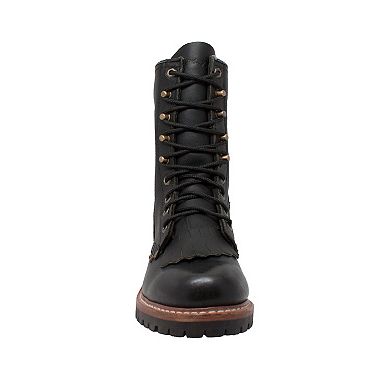 AdTec Fireman Men's Water Resistant Logger Work Boots