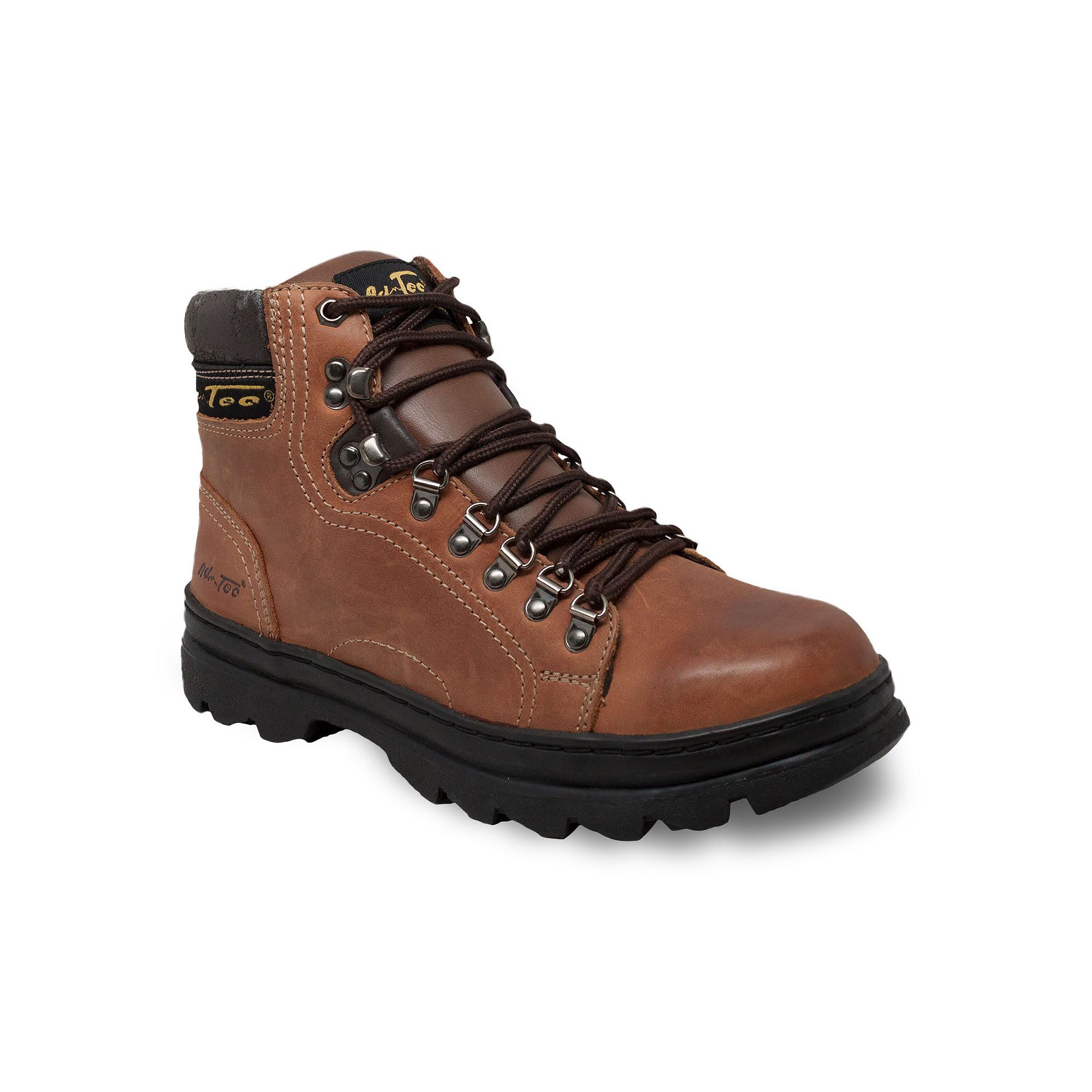 AdTec Hiker Mens Work Boots, Size: 8, Brown