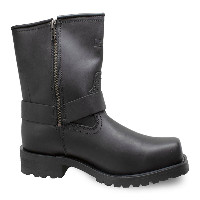 AdTec Harness Mens Work Boots, Size: 11.5, Black