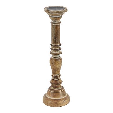 Stella & Eve Traditional Wooden Candle Holders 3-pc. Set