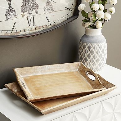 Stella & Eve Decorative Tray Table Decor 2-piece Set