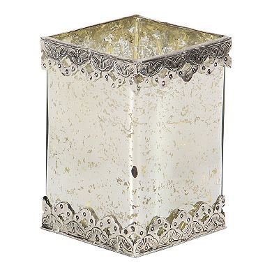Stella & Eve Rustic Cuboid Glass Candle Holders 2-pc. Set