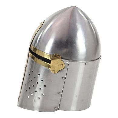 Stella & Eve Eclectic Decorative Crusader Helmet Table Decor