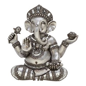 Stella & Eve Eclectic Sitting Ganesh Table Decor