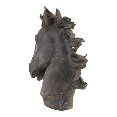 Stella & Eve Traditional Horse Bust Table Decor
