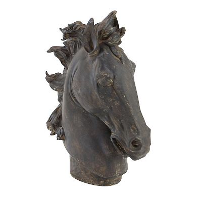 Stella & Eve Traditional Horse Bust Table Decor
