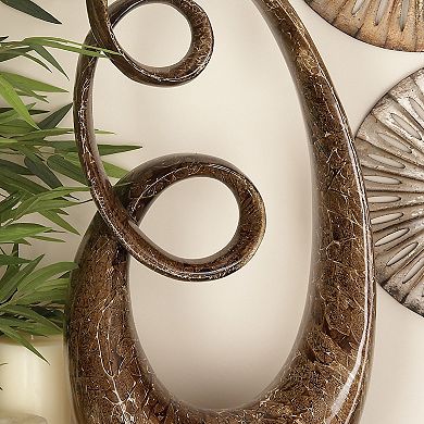 Stella & Eve Modern Abstract Infinity Sculpture Table Decor