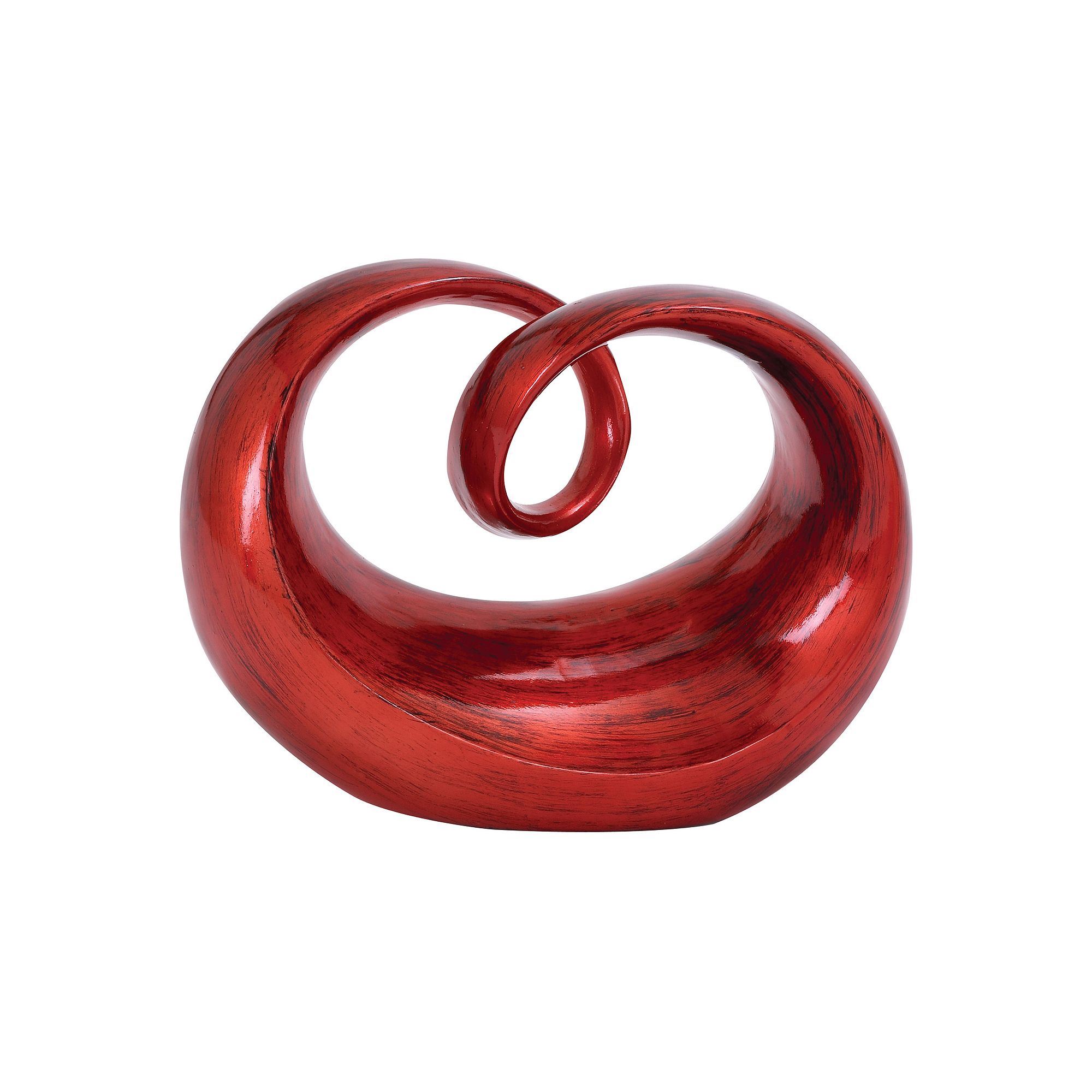 Stella & Eve Large Metallic Red Sculpture Table Decor